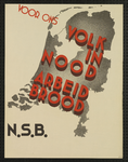 703273 Propaganda-affiche van de N.S.B.